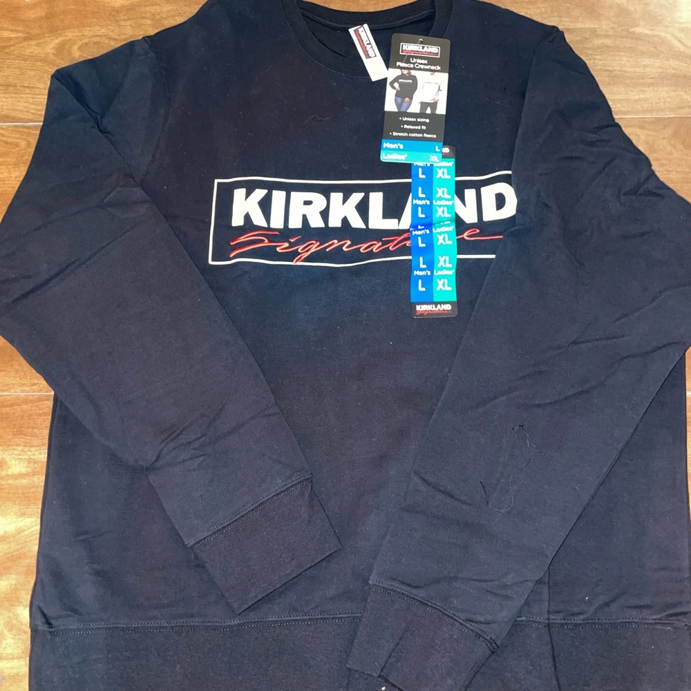 Kirkland Signature Costco Sweatshirt Black